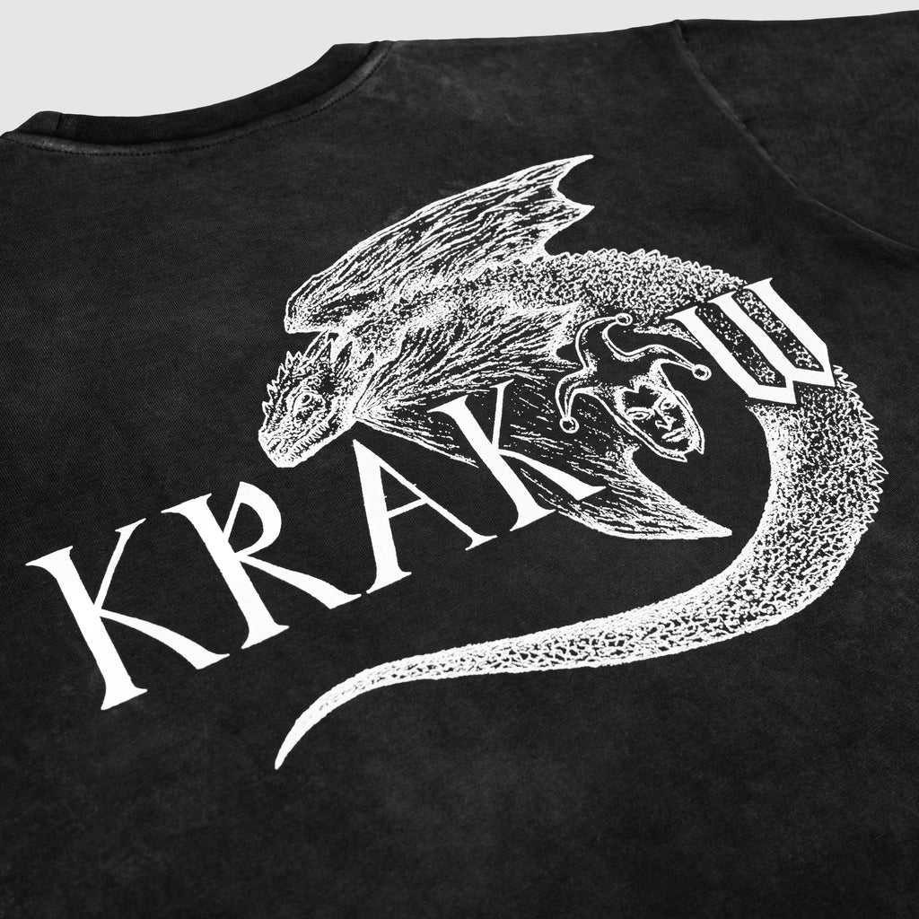 Wawel Dragon Tee Washed Black