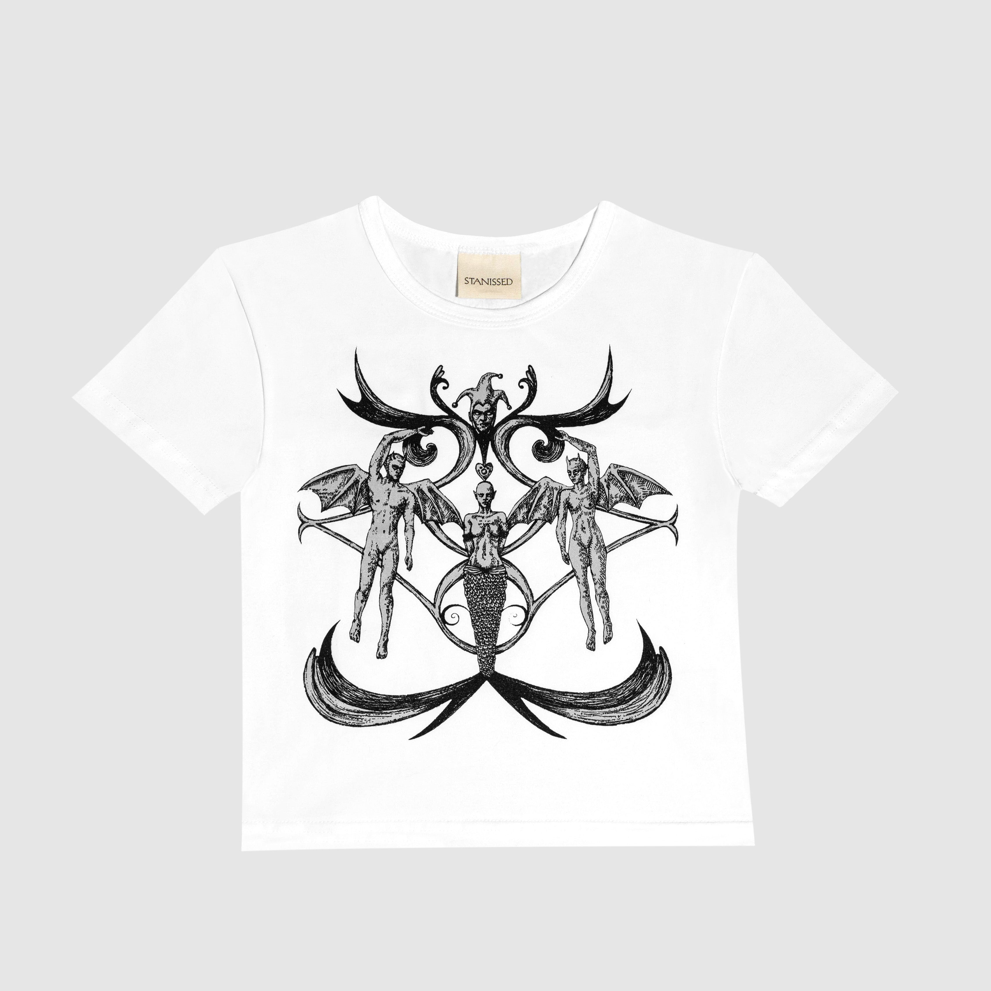 Legends Baby Tee White