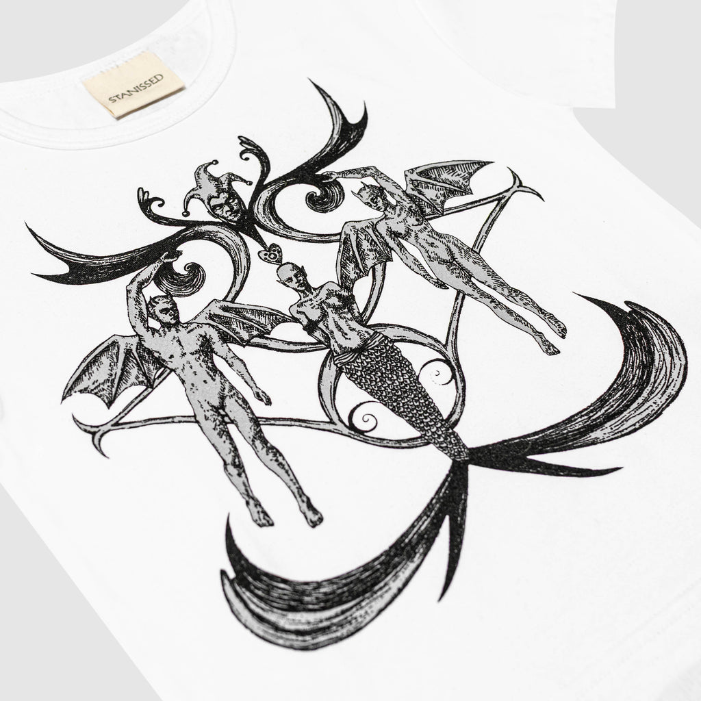 Legends Baby Tee White