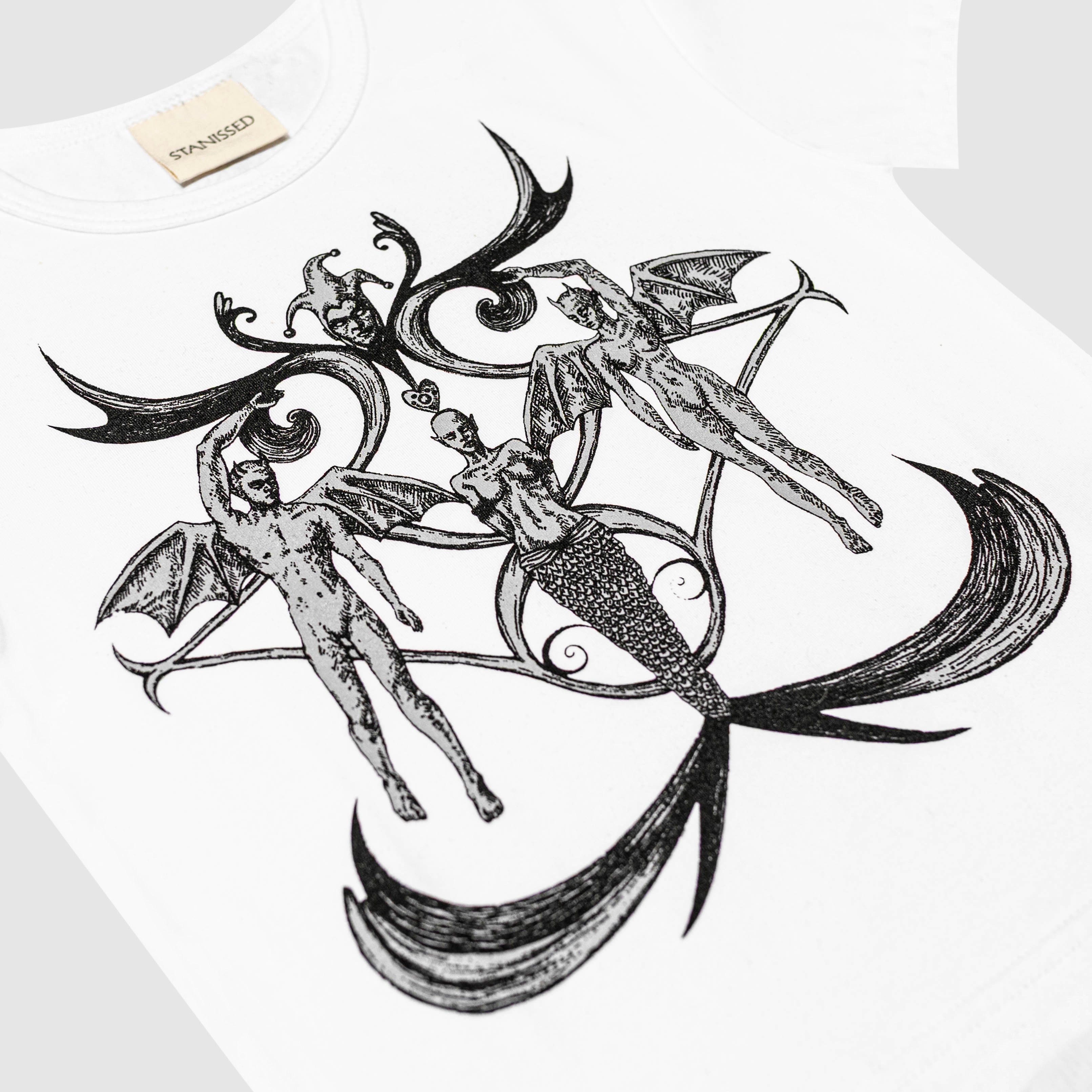 Legends Baby Tee White