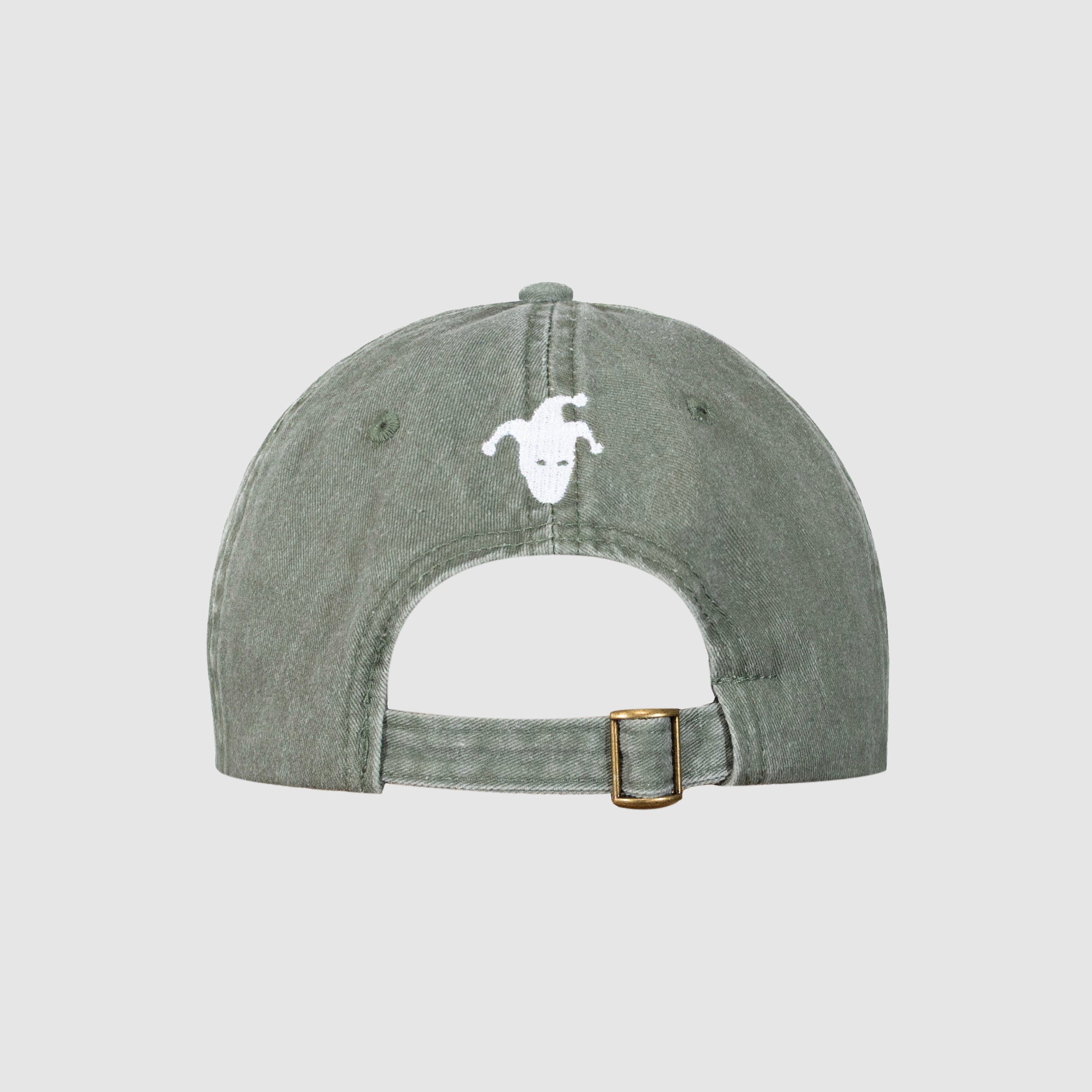 Coat Of Arms Strapback Cap Washed Green