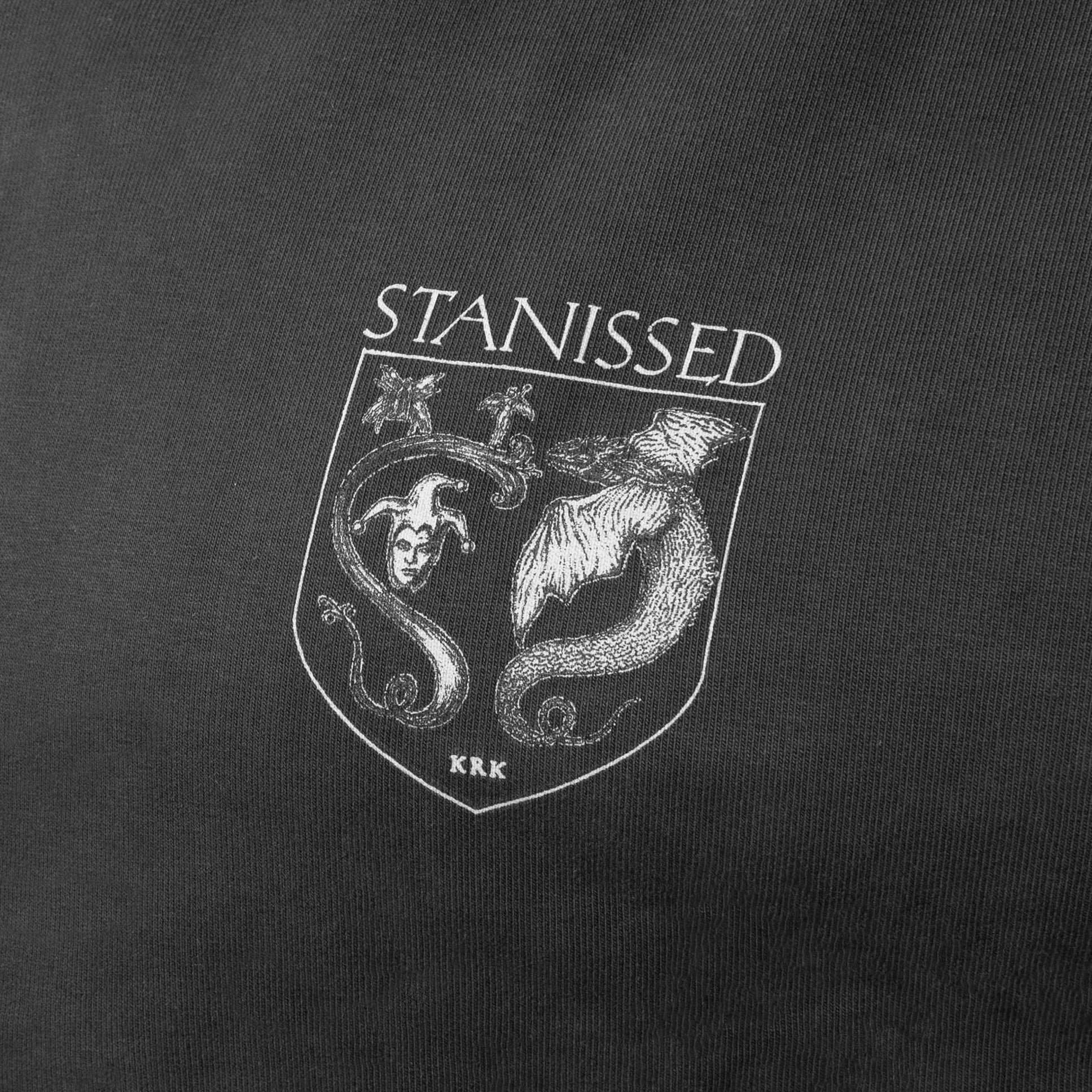 Legends Zip Hoodie Washed Black