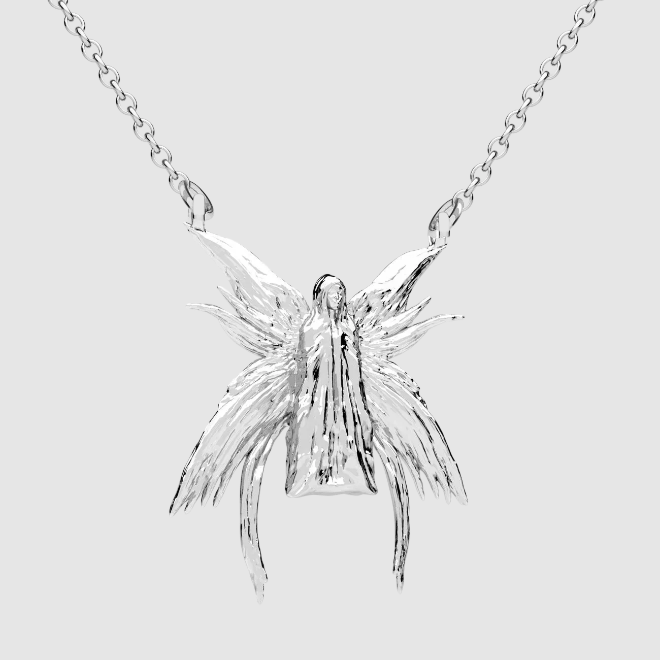 Angelene Pendant Silver