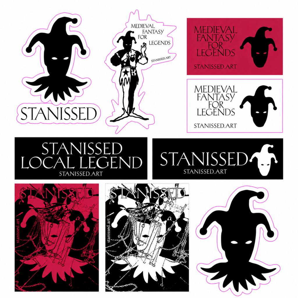 Sticker Pack 9 pcs