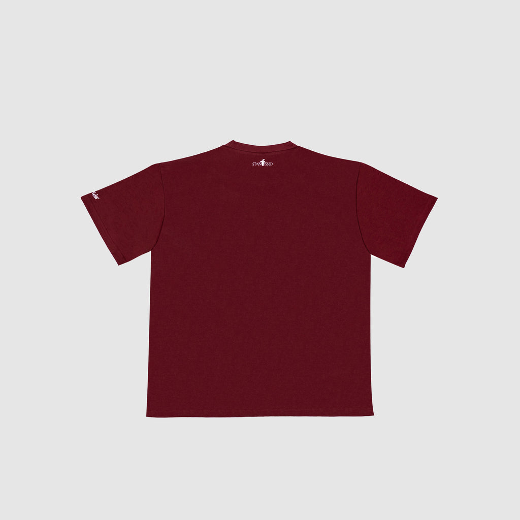 Jester's Trio Tee Burgundy