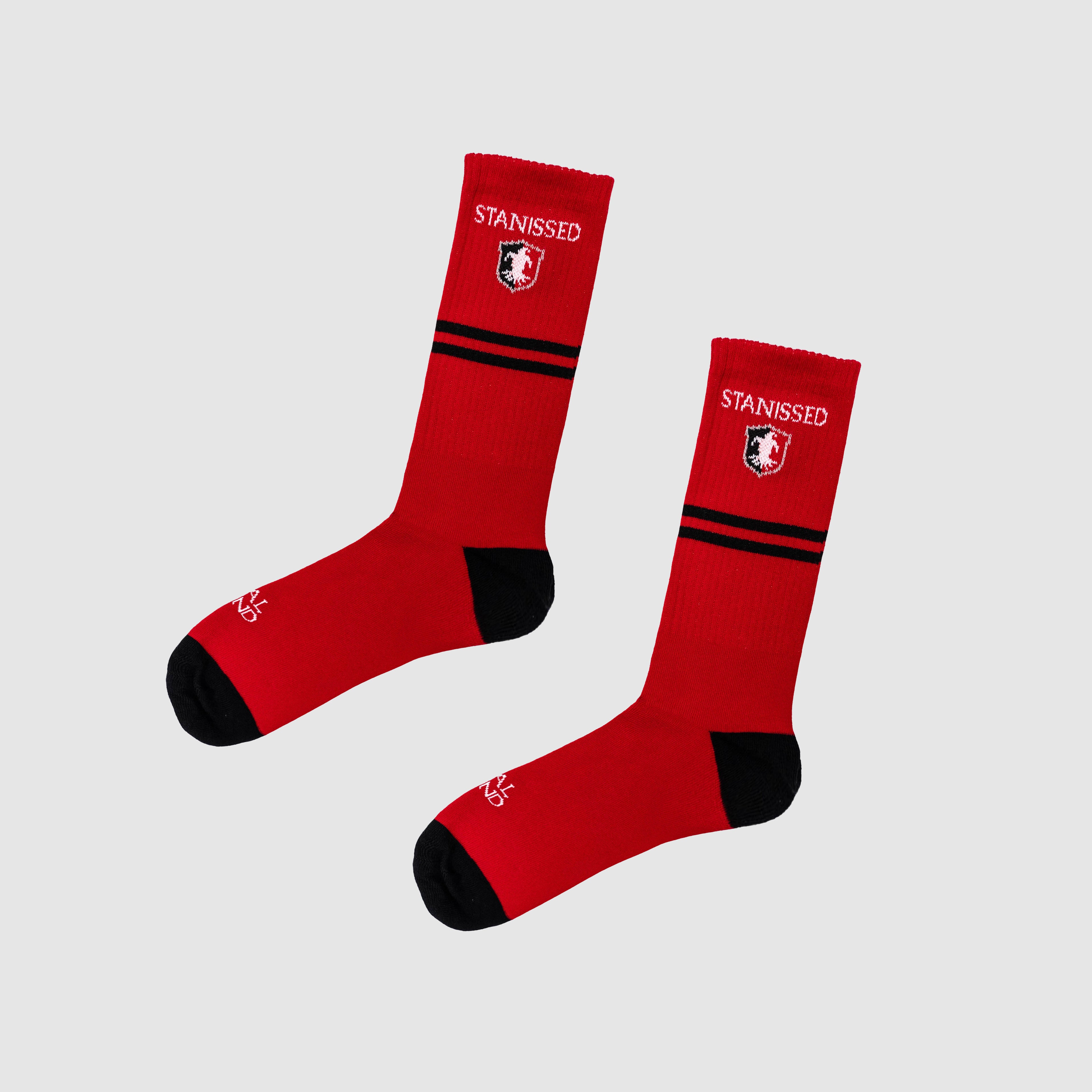 Shield Striped Socks