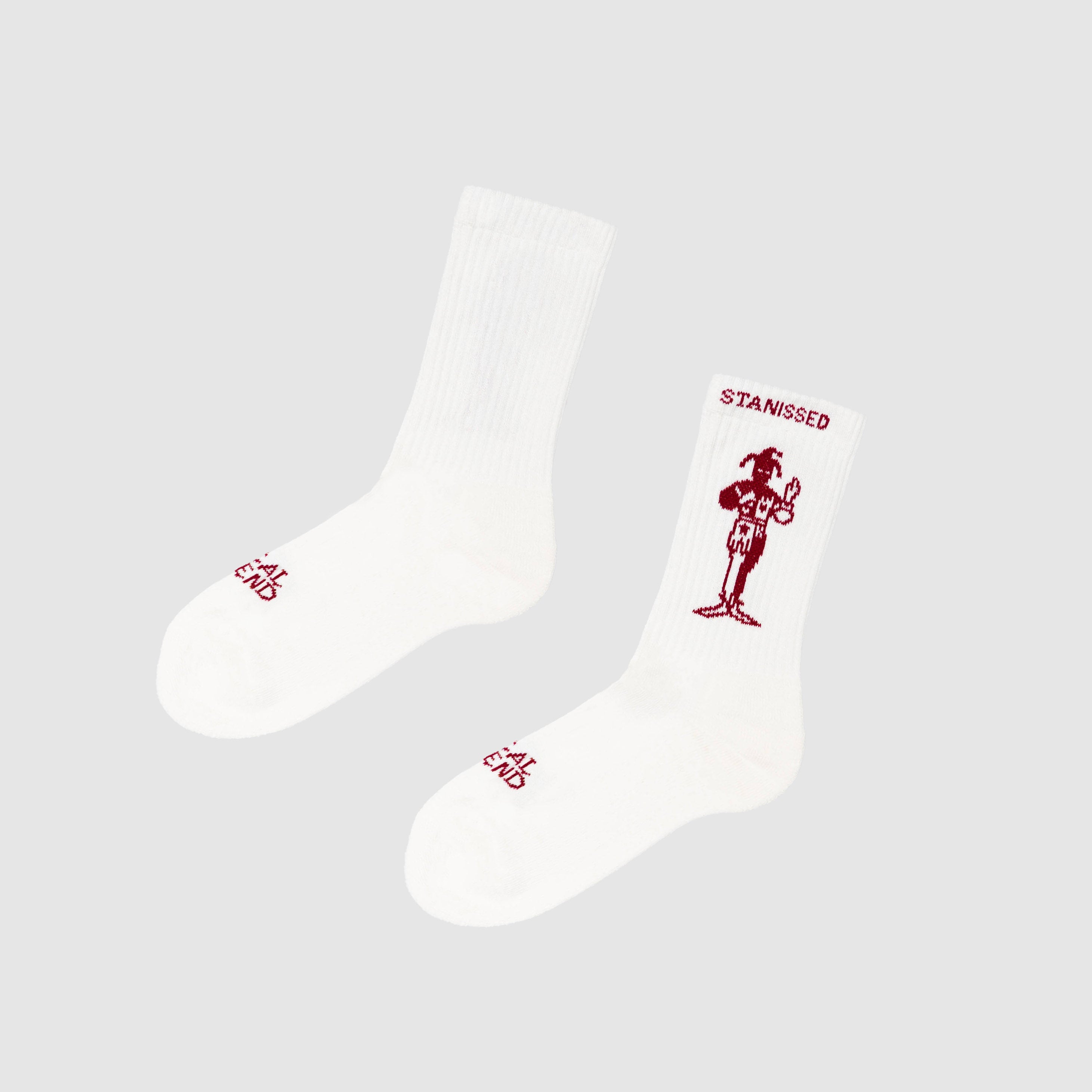 Jester Socks White