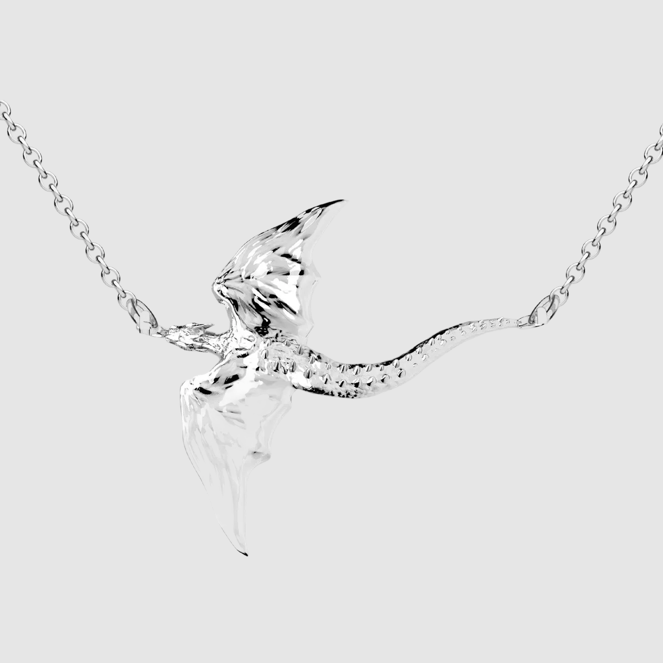 Wawel Dragon Pendant Silver