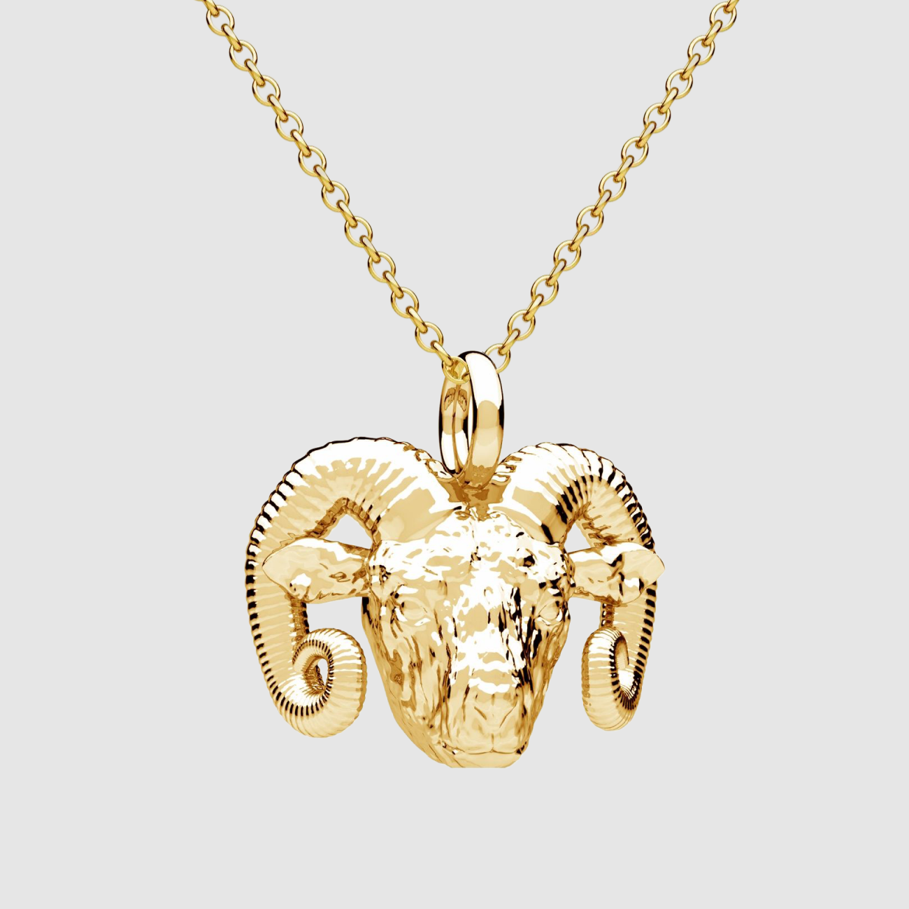 Aries Pendant Gold