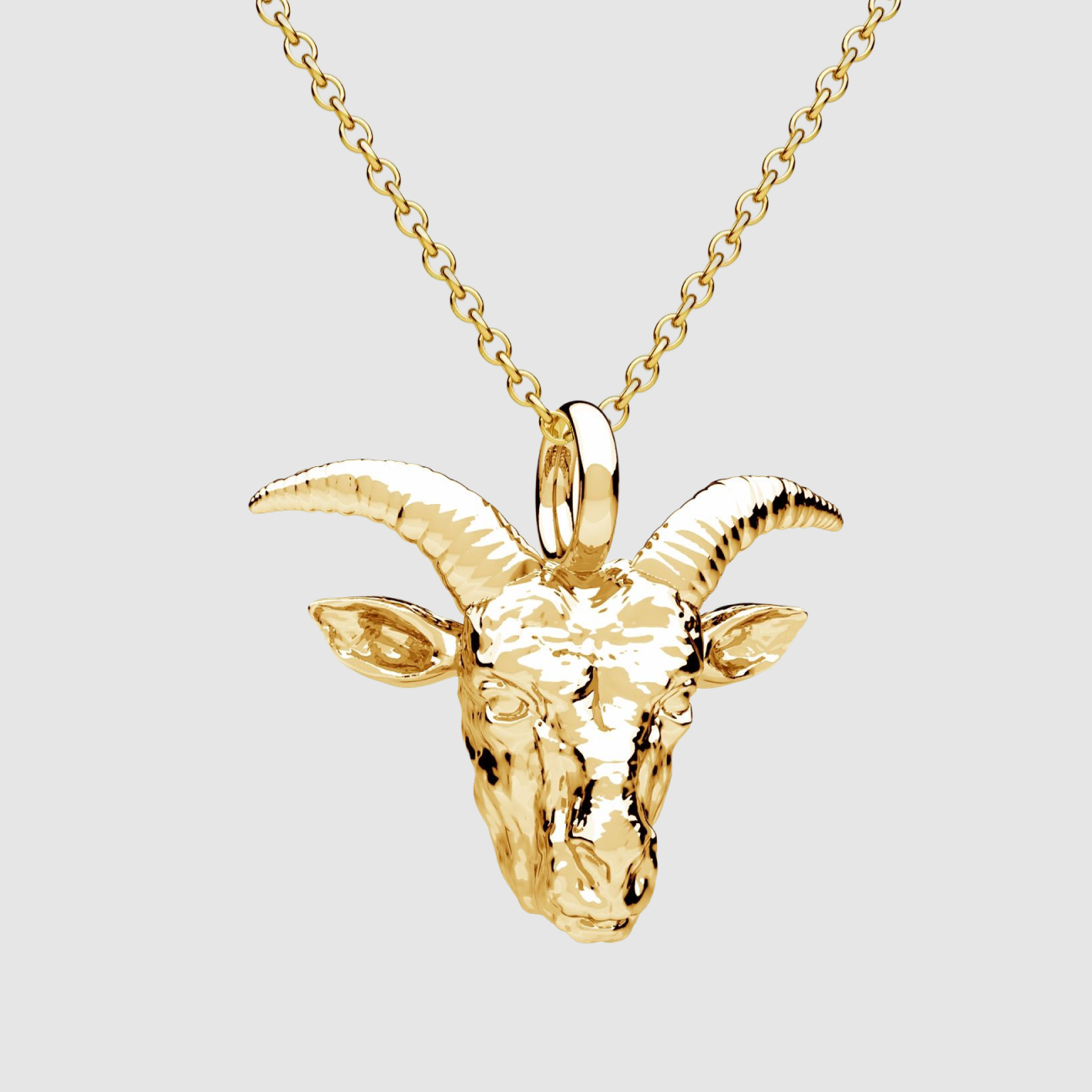 Capricorn Pendant Gold