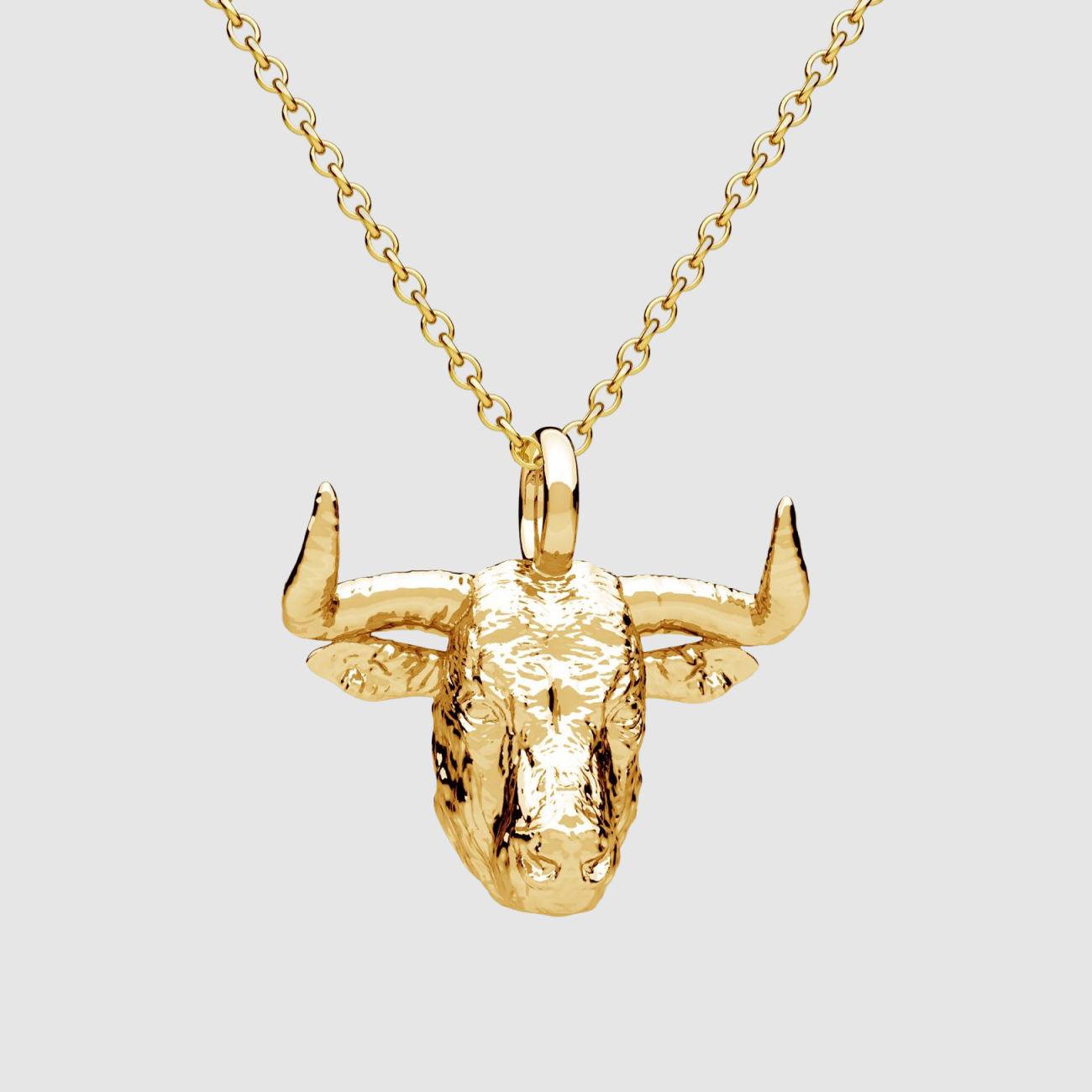 Taurus Pendant Gold