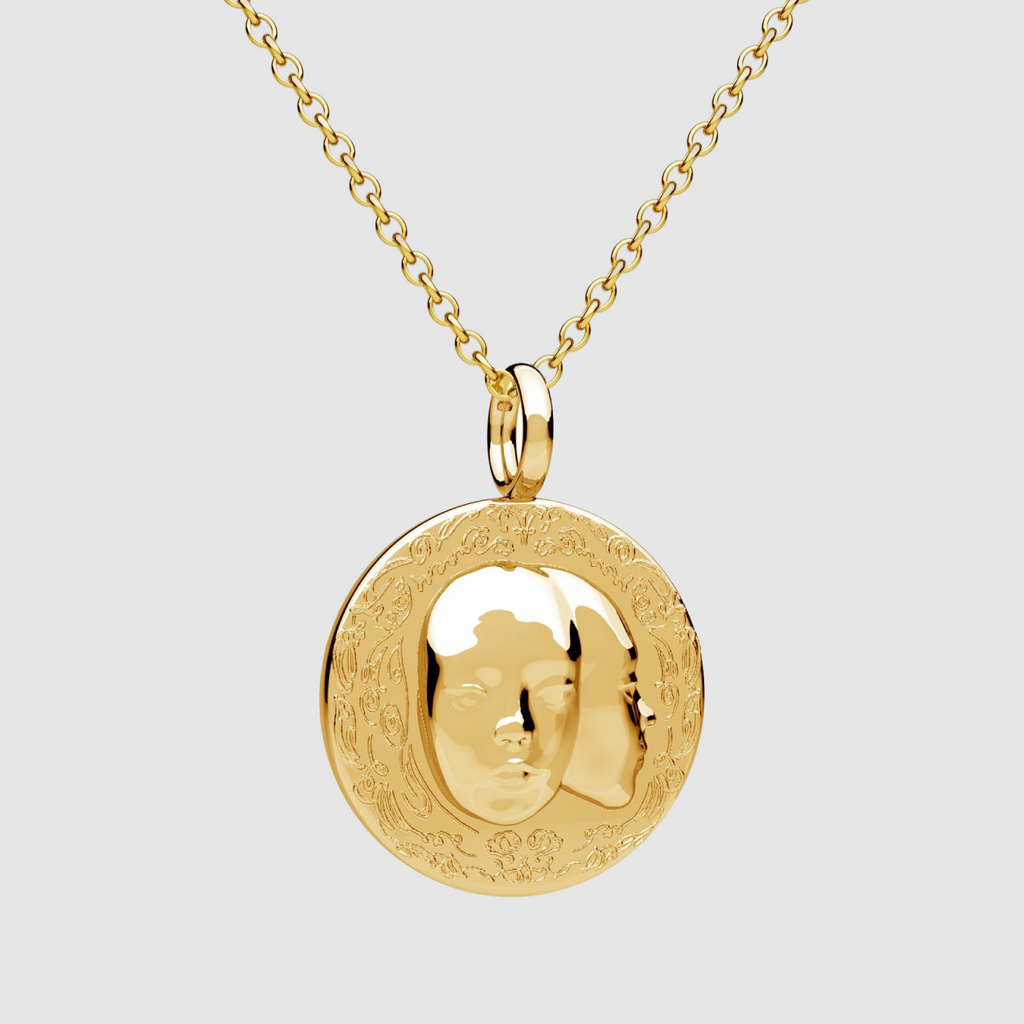Gemini Pendant Gold