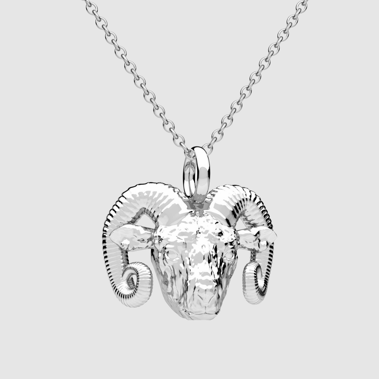 Aries Pendant Silver
