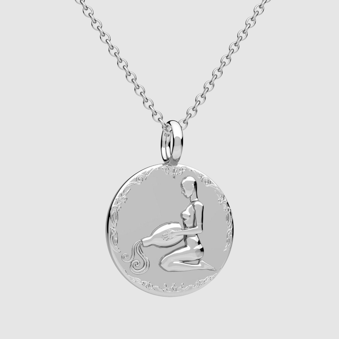 Aquarius Pendant Silver