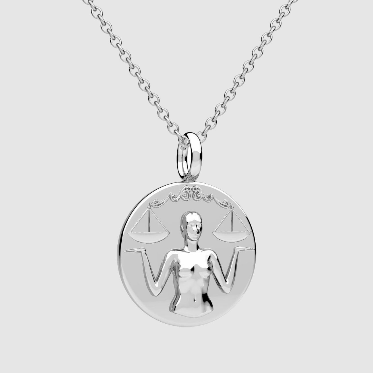 Libra Pendant Silver