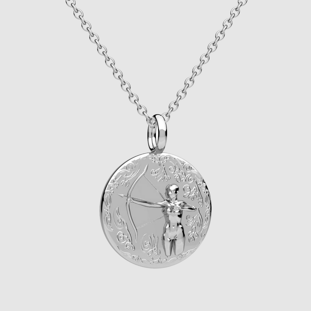 Sagittarius Pendant Silver