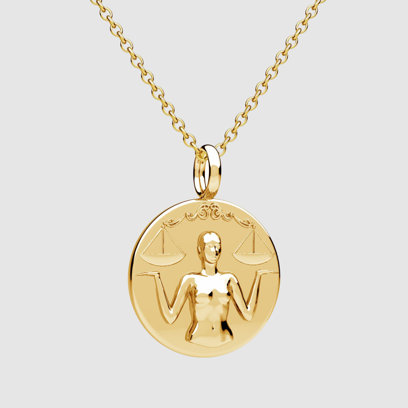 Libra Pendant Gold