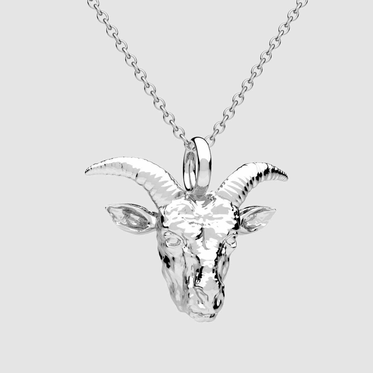 Capricorn Pendant Silver