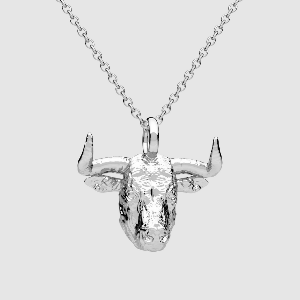 Taurus Pendant Silver