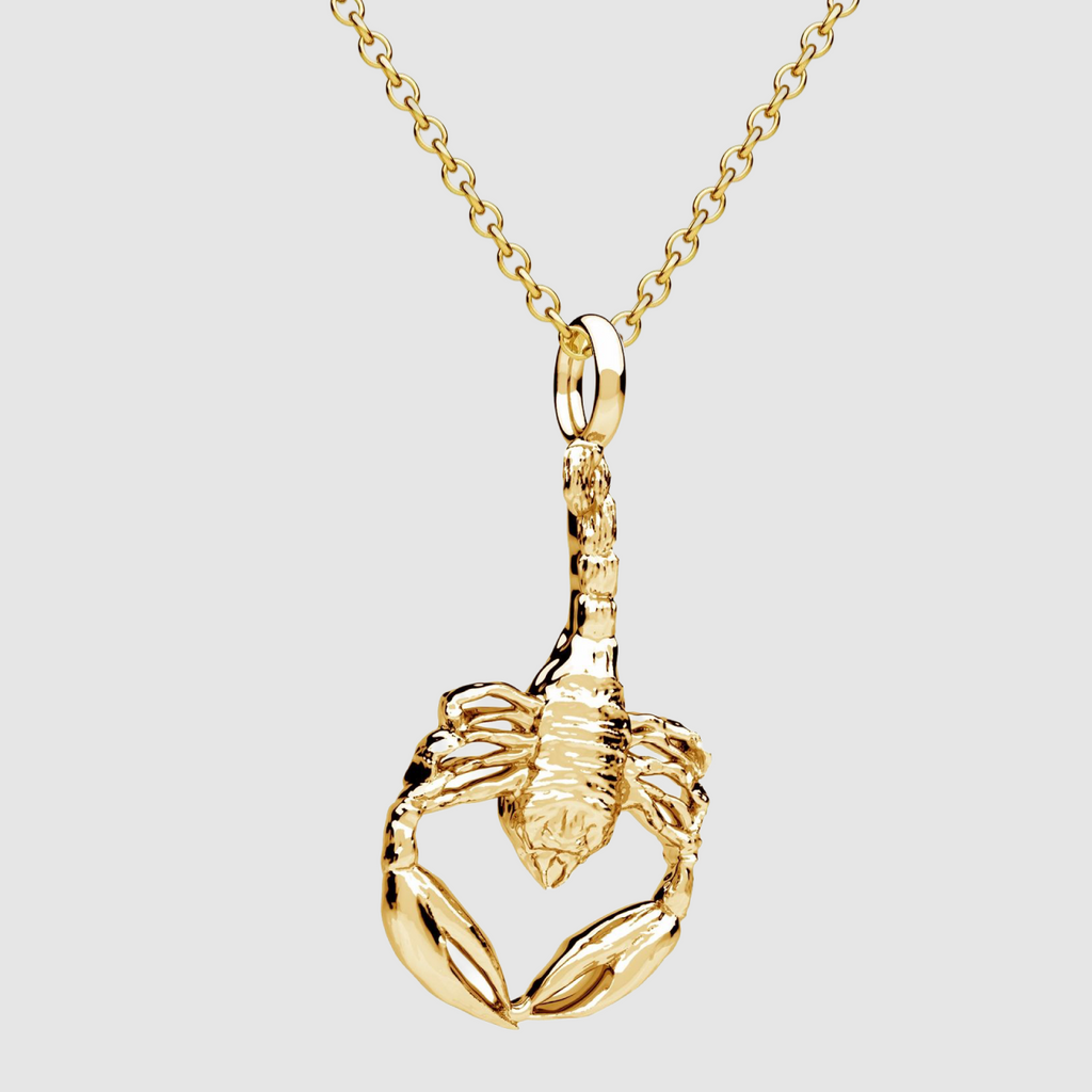 Scorpio Pendant Gold