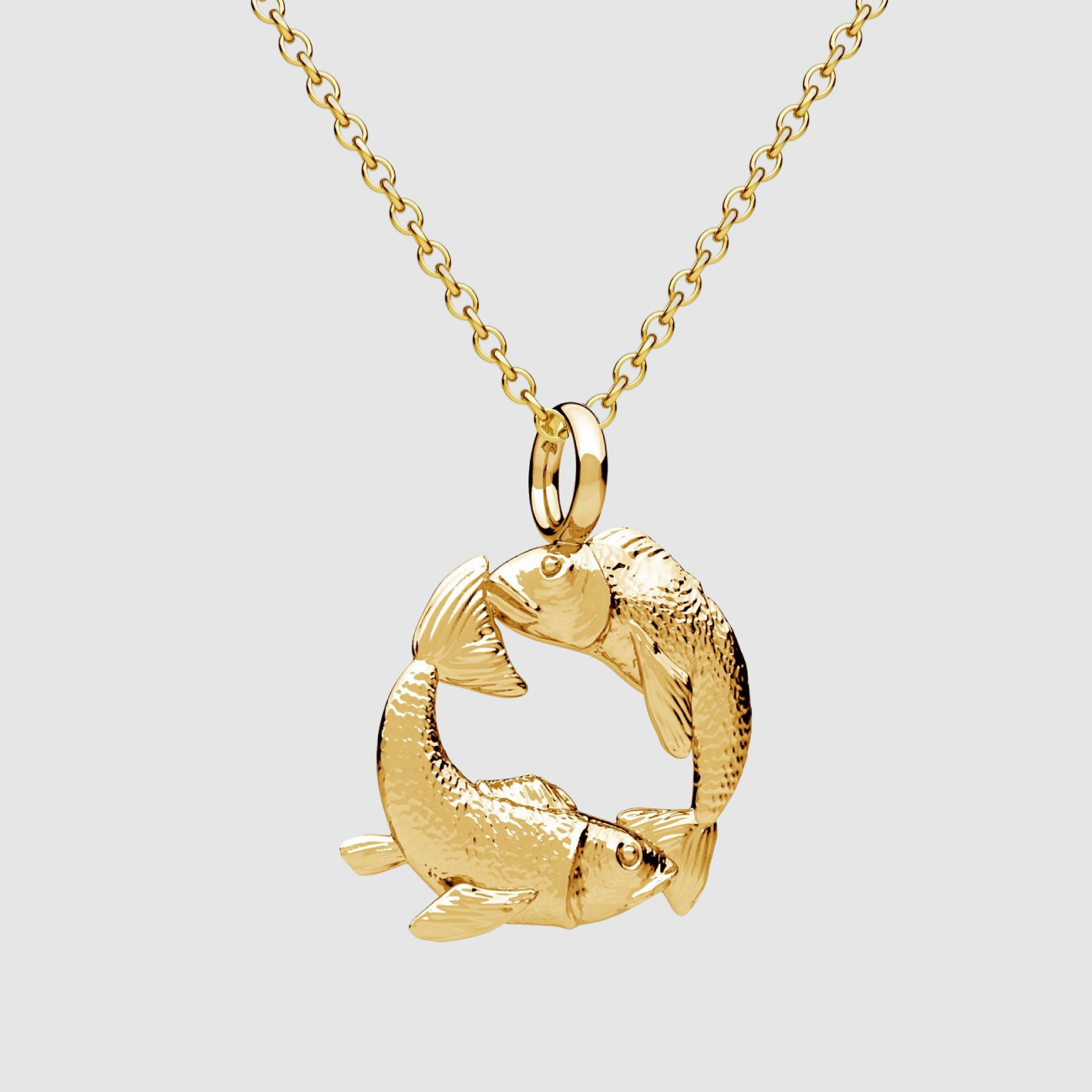 Pisces Pendant Gold