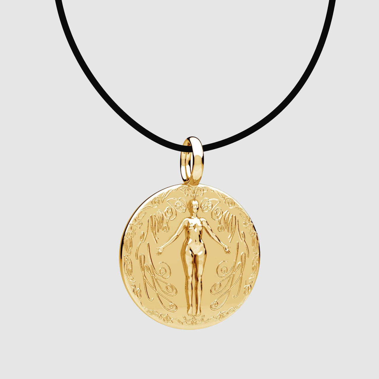 Virgo Pendant Gold