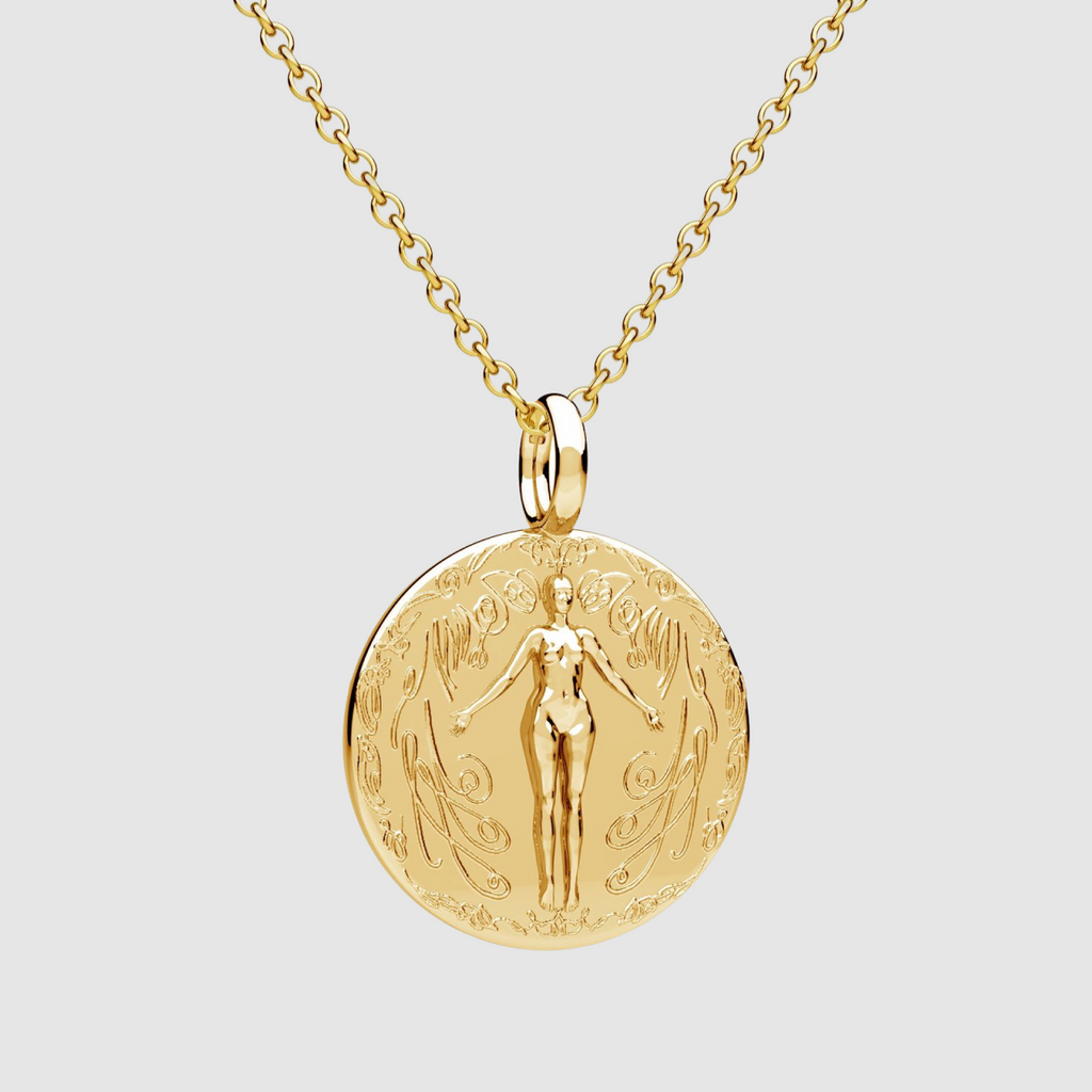 Virgo Pendant Gold