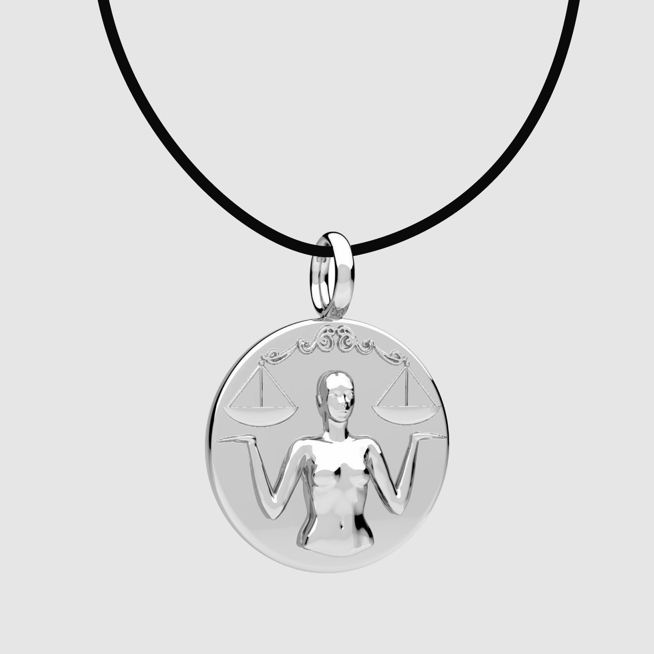 Libra Pendant Silver