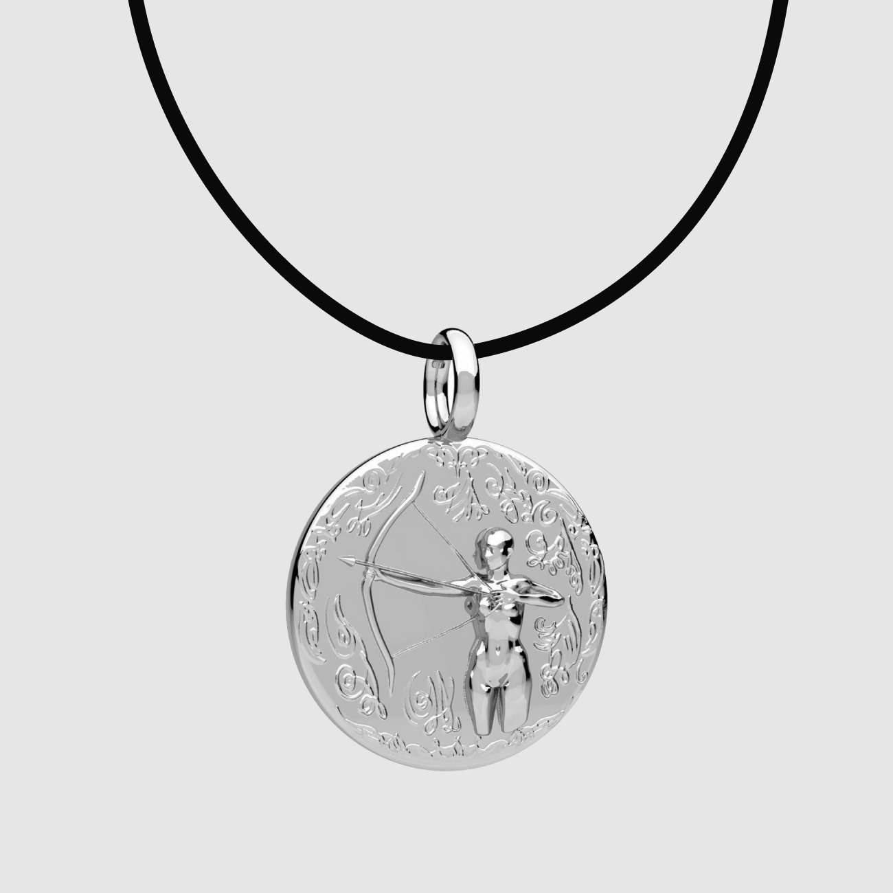 Sagittarius Pendant Silver