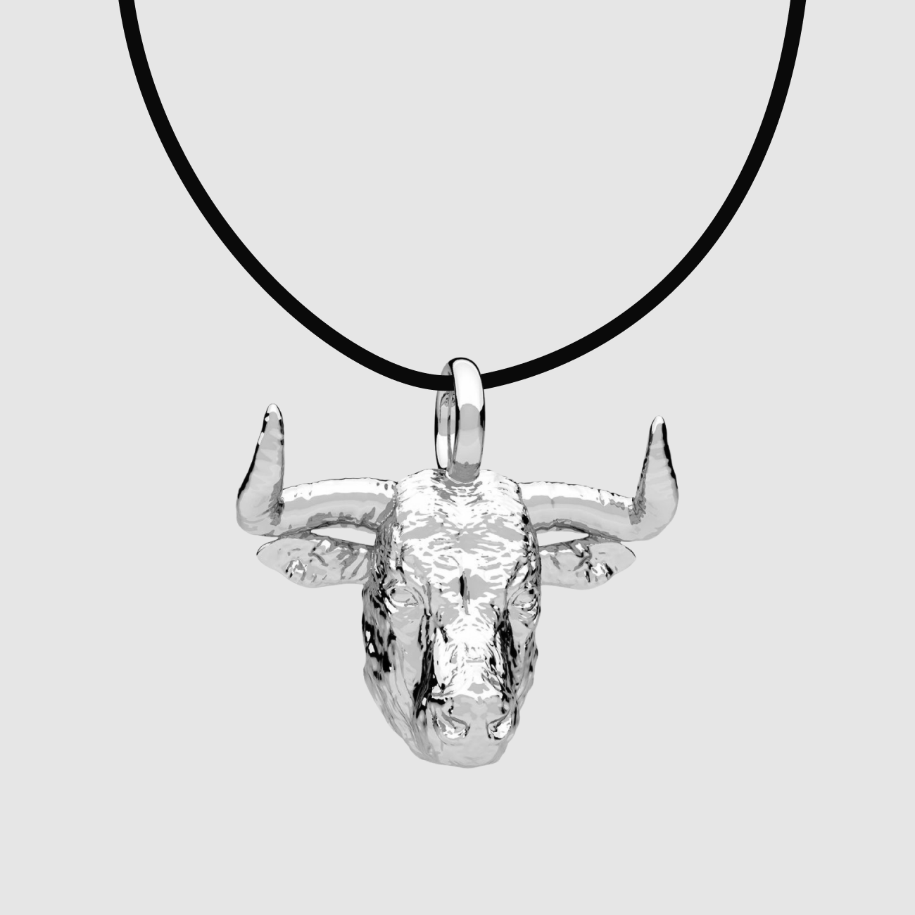 Taurus Pendant Silver