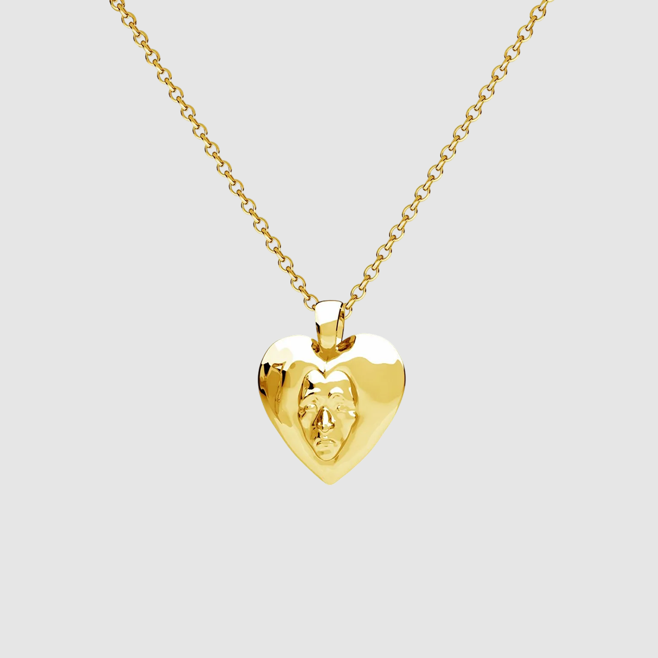 Heartfelt Small Pendant Gold