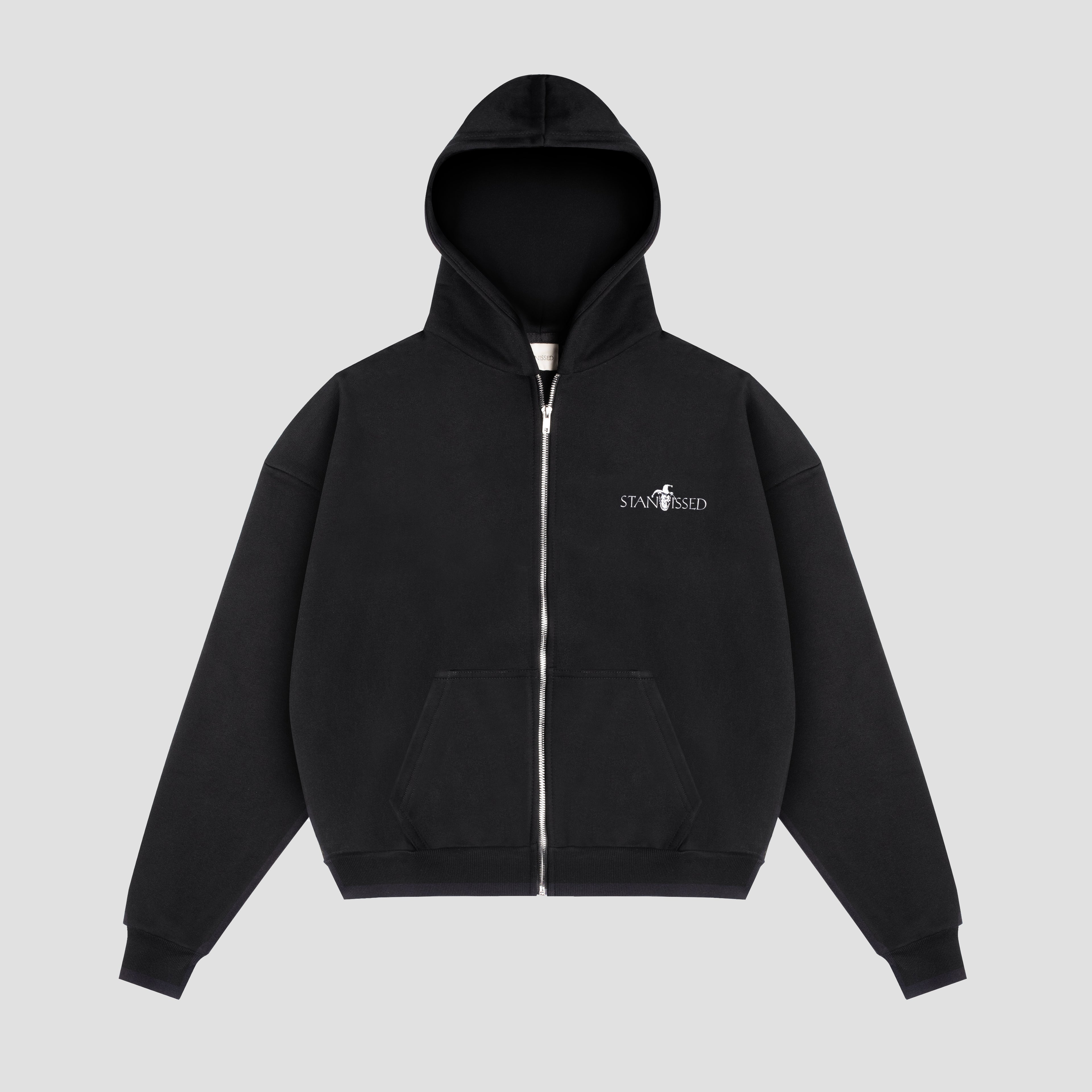 Stanissed Zip Hoodie Black