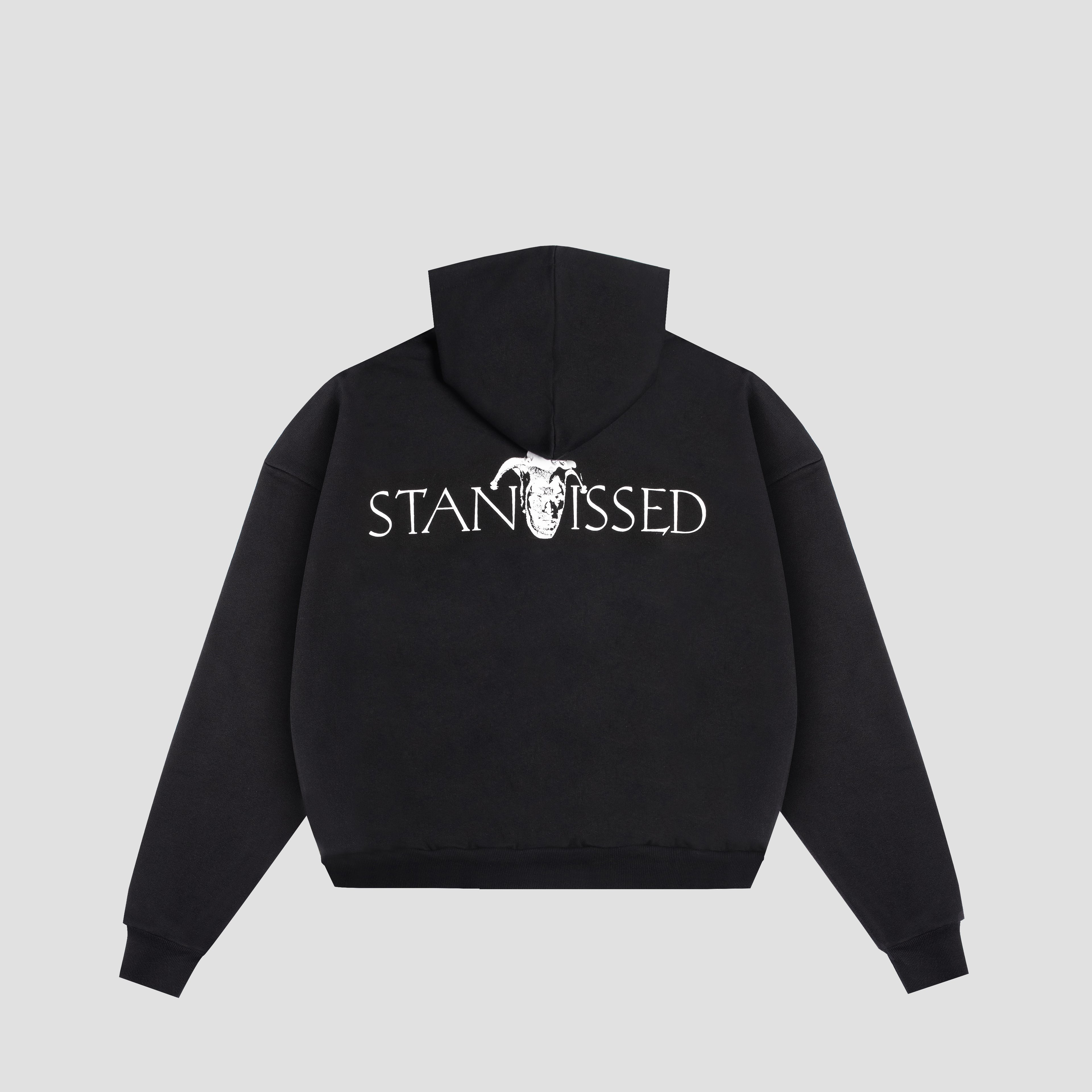 Stanissed Zip Hoodie Black