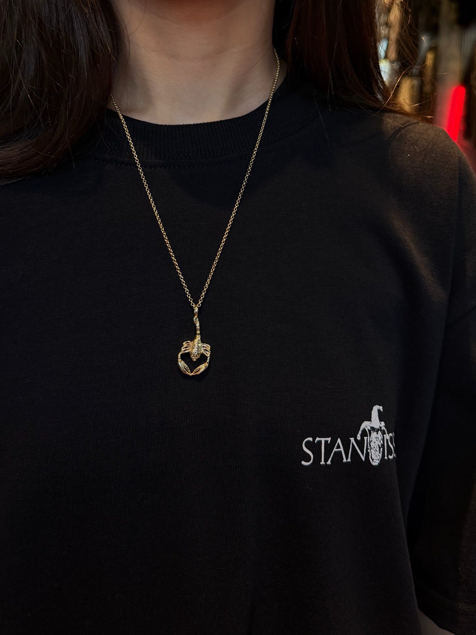 Scorpio Pendant Gold