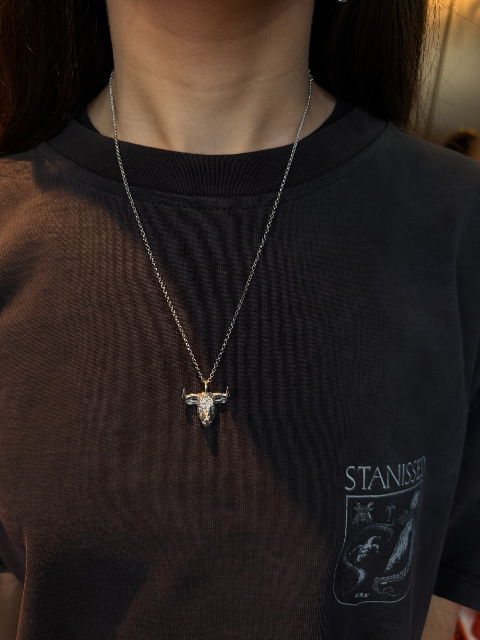 Taurus Pendant Gold