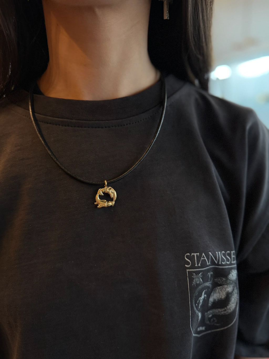 Pisces Pendant Gold