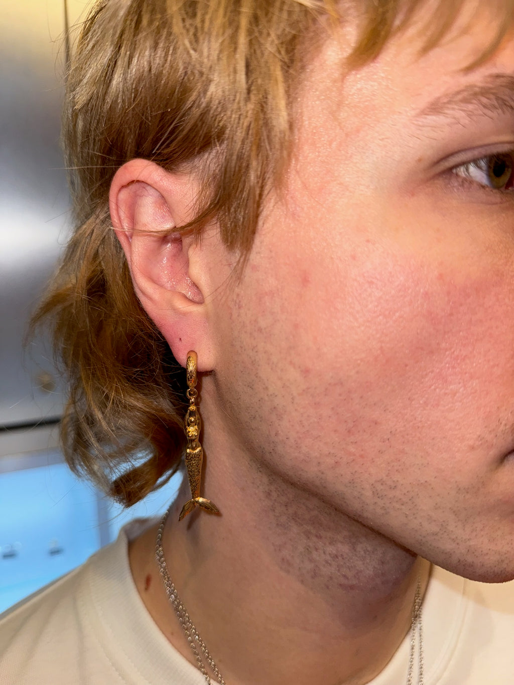 Mermaid Earring Gold