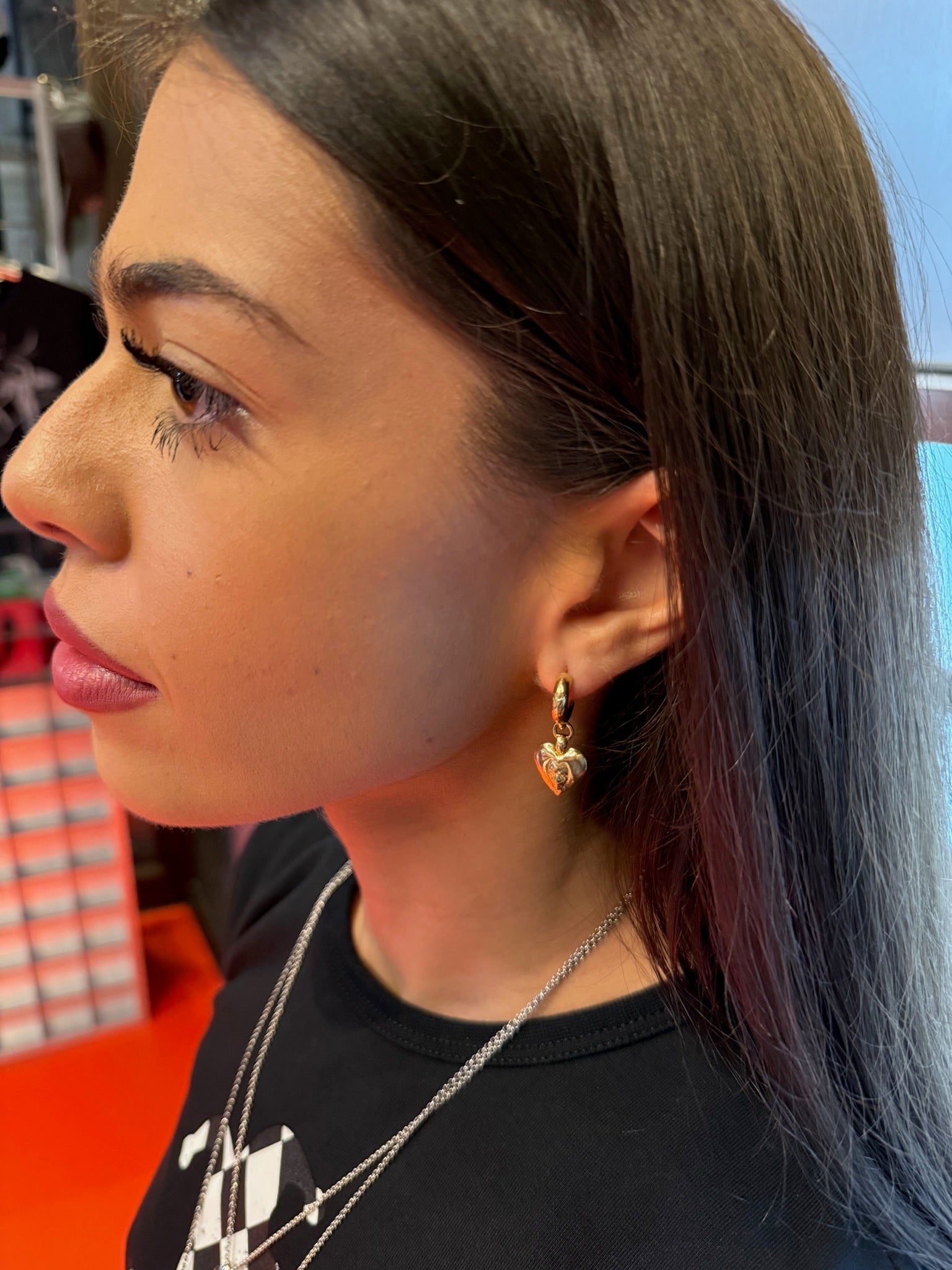 Heartfelt I Earring Gold