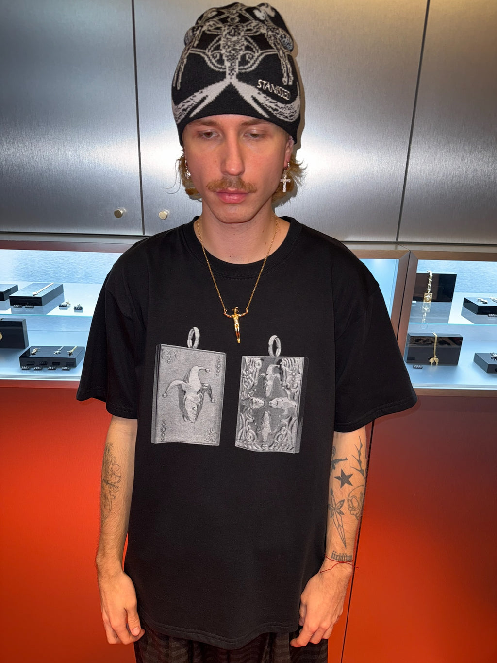 Stanissed Card Tee Black