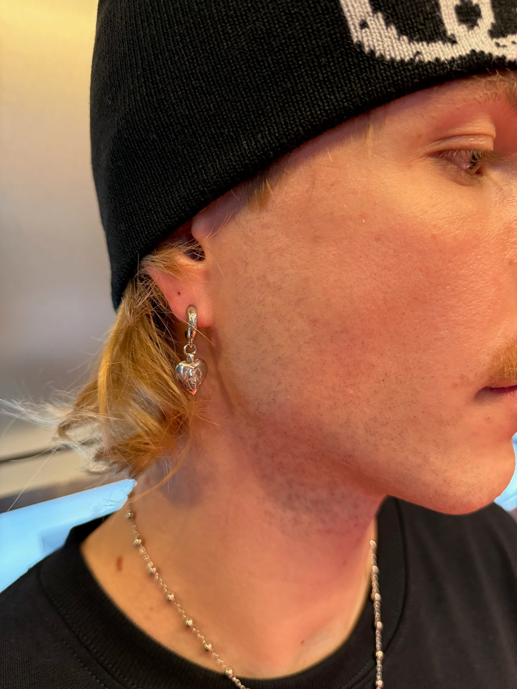 Heartfelt I Earring Silver