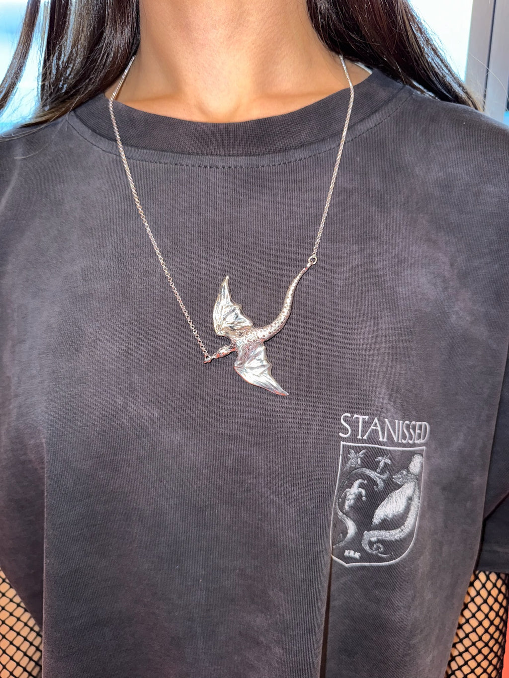 Wawel Dragon Pendant Silver