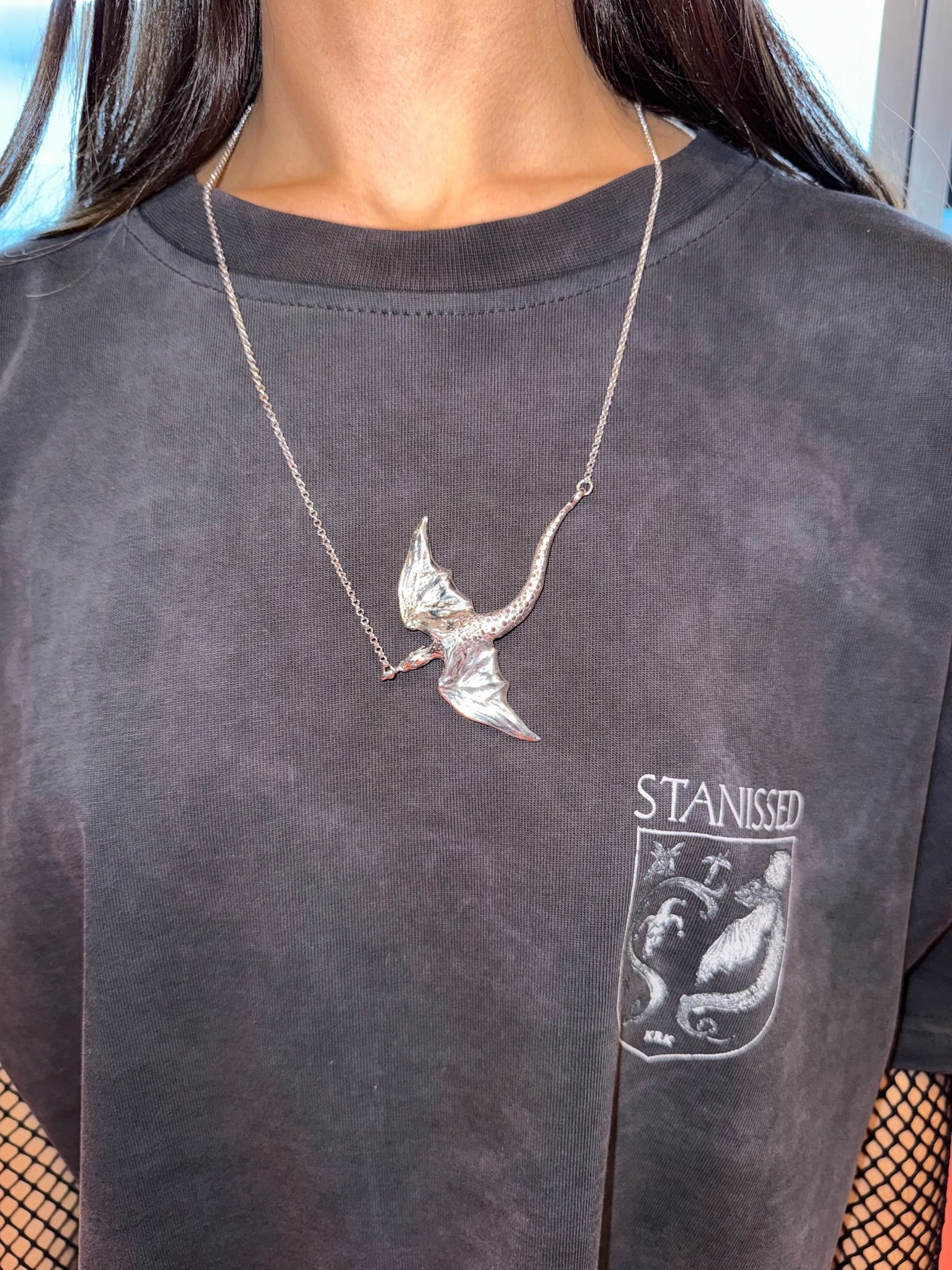 Wawel Dragon Pendant Silver