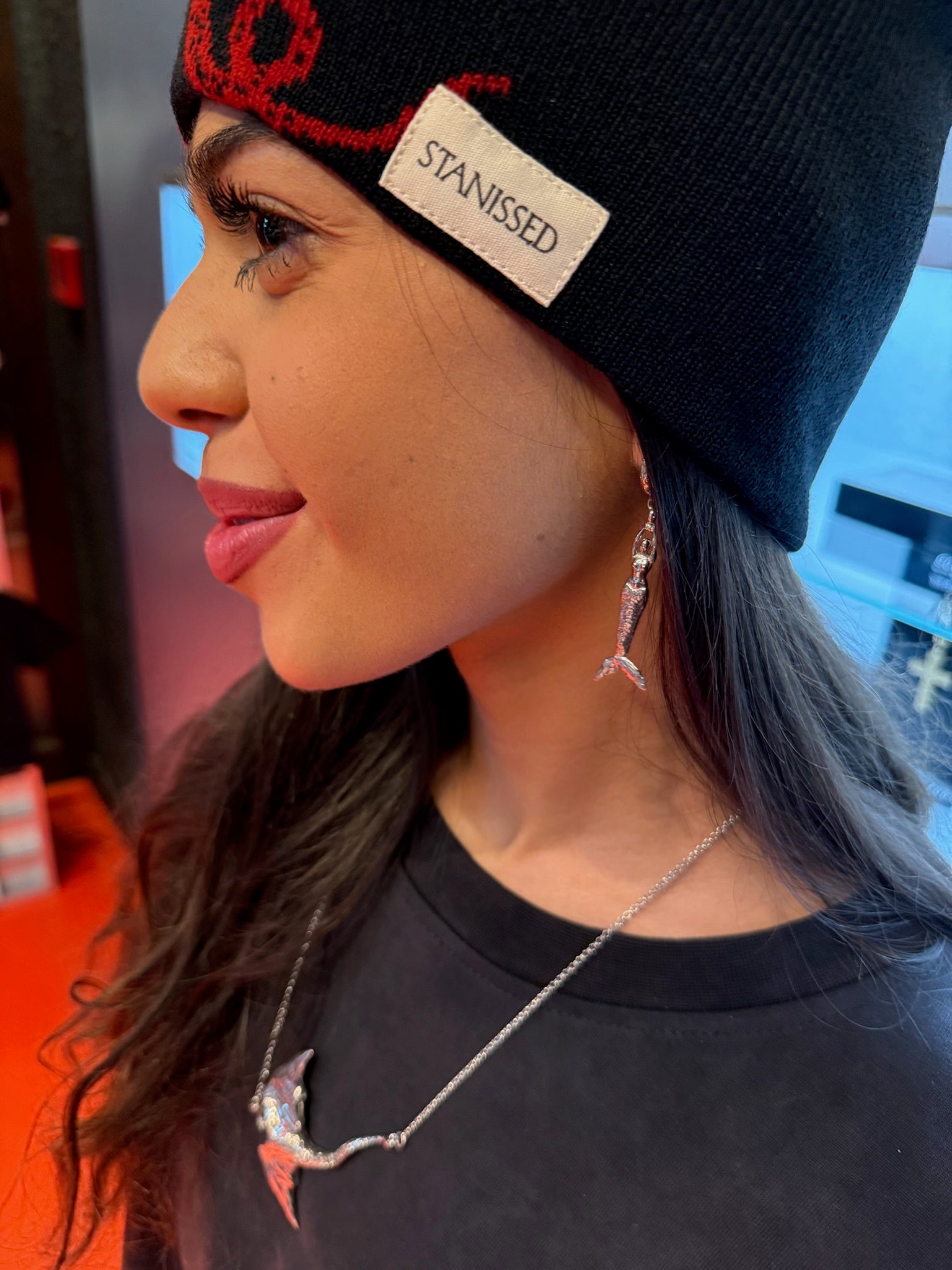 Mermaid Earring Silver