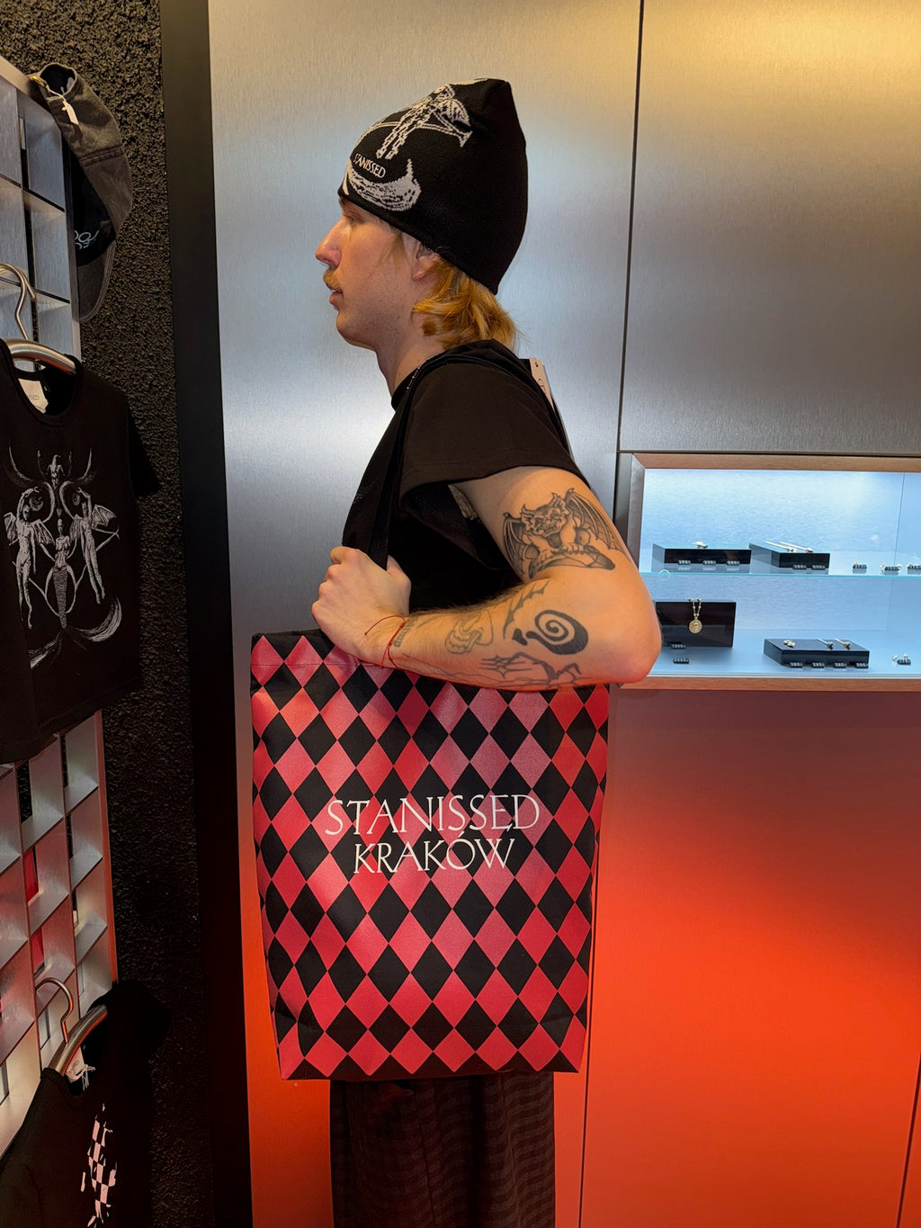Jester Tote Checkered