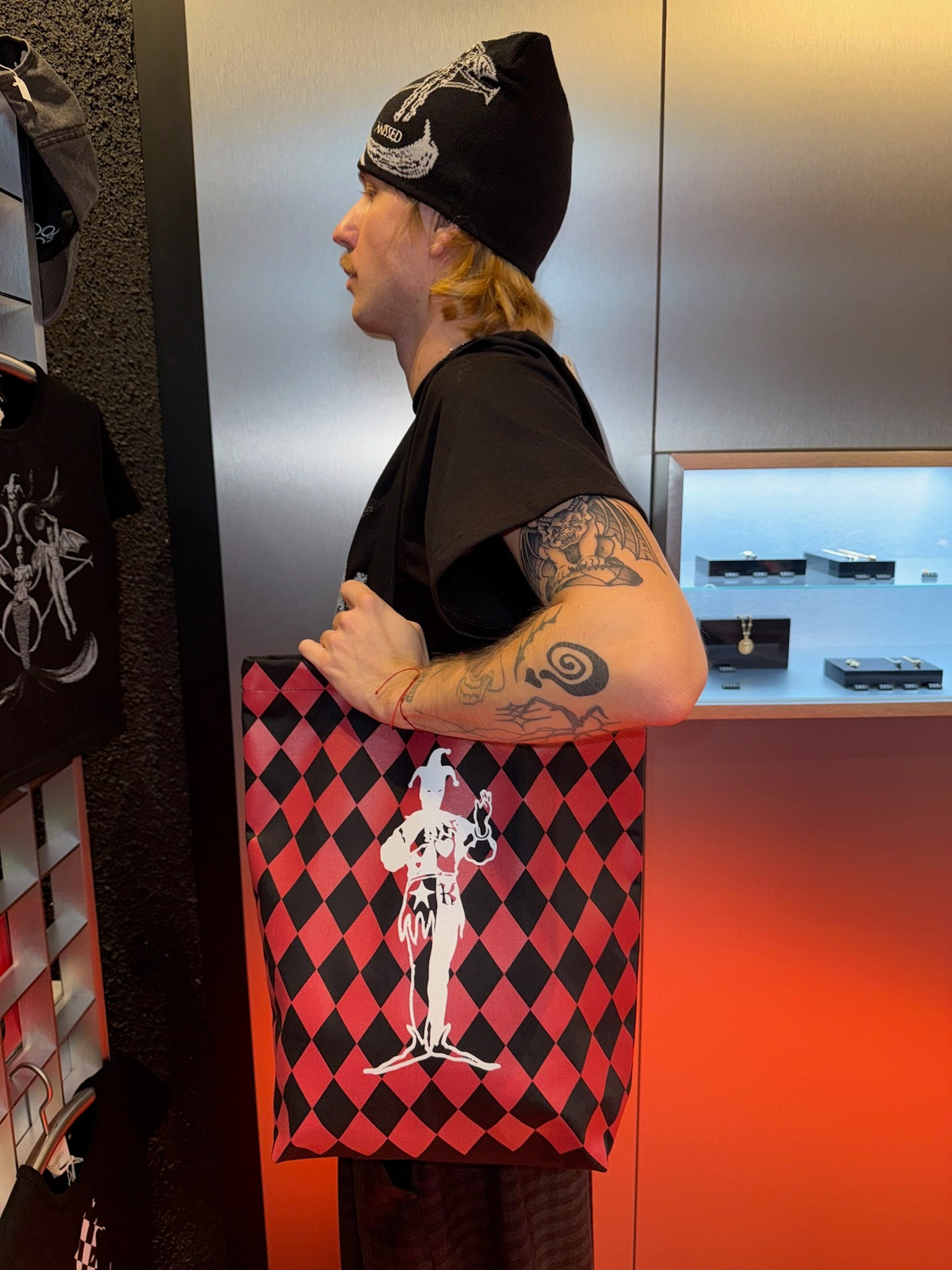 Jester Tote Checkered