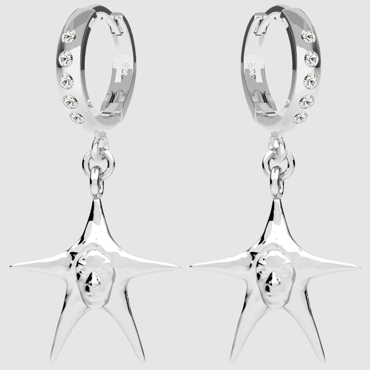 Jestar II Earring Silver