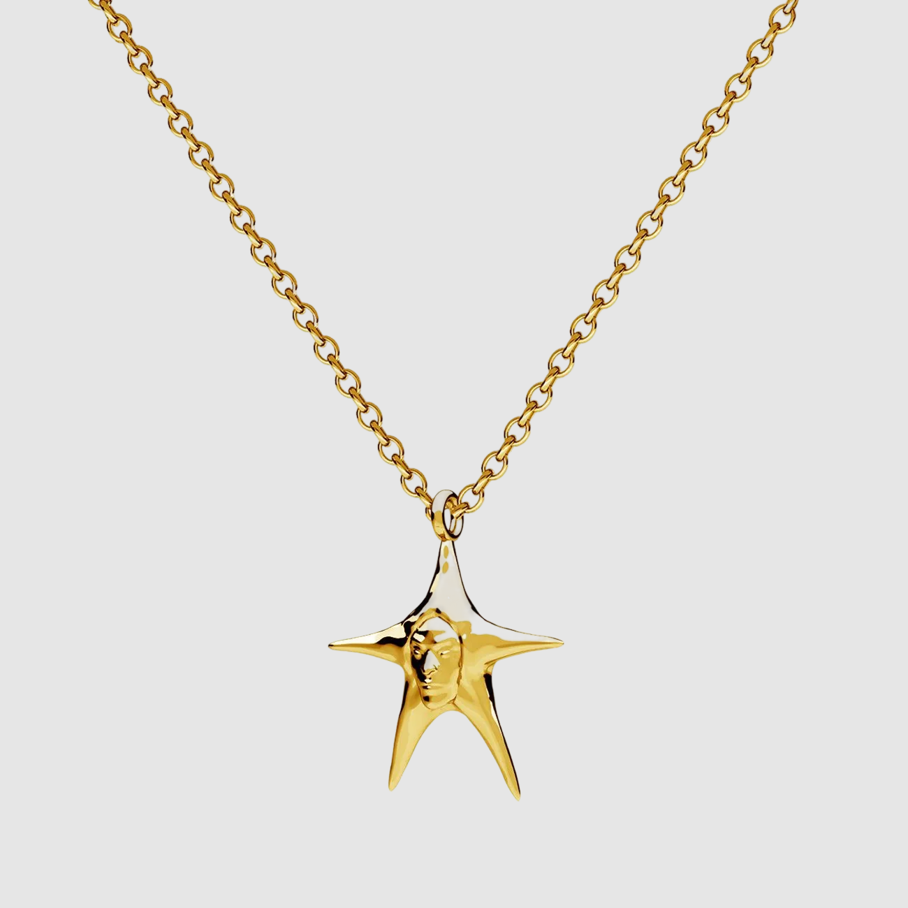 Jestar Big Pendant Gold