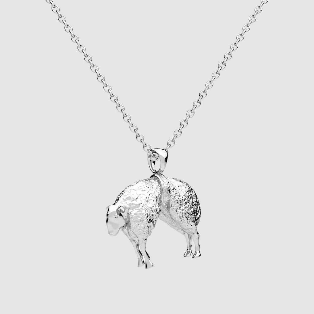 Cobbler's Sheep Pendant Silver