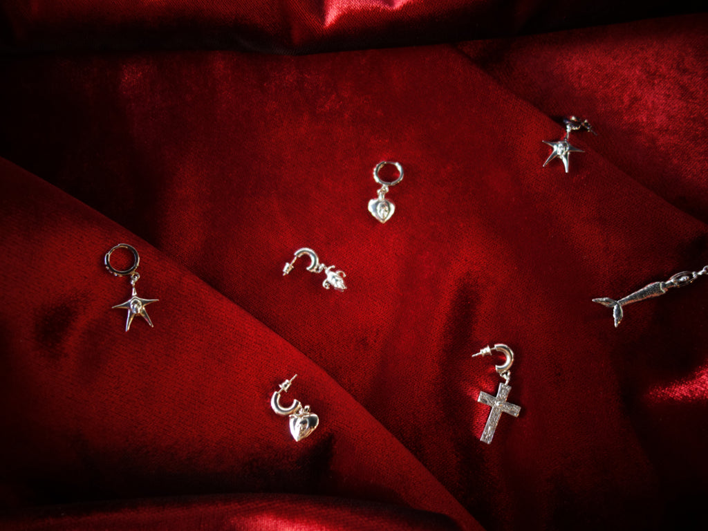 Heartfelt I Earring Silver