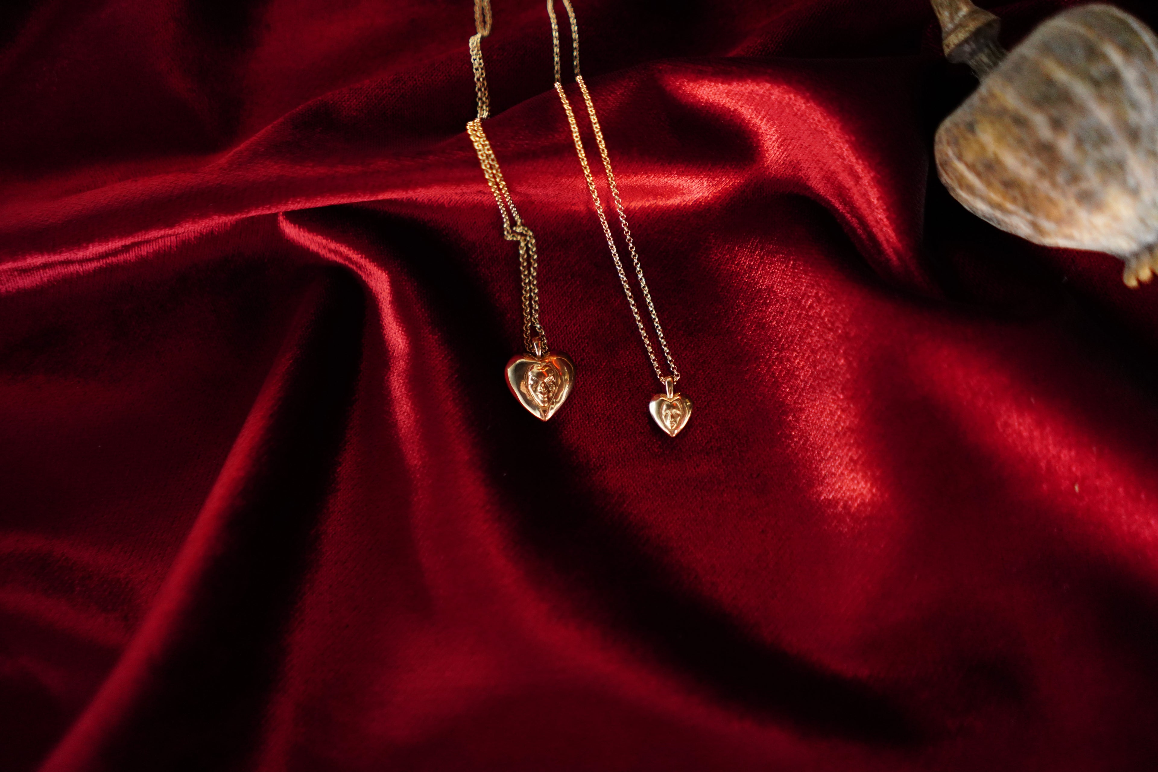 Heartfelt Big Pendant Gold